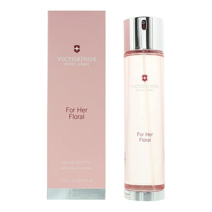 Victorinox Swiss Army For Her Floral Eau de Toilette for Women with Alpine Rose and Mandarin 100ml