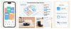 NEXA Vacuum Robot Vacuum & MOP, mappatura intelligente, auto-ricarica, Alexa/Google Control