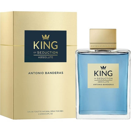 Antonio Banderas Perfumes King of Seduction Absolute Eau de Toilette for Men 200ml