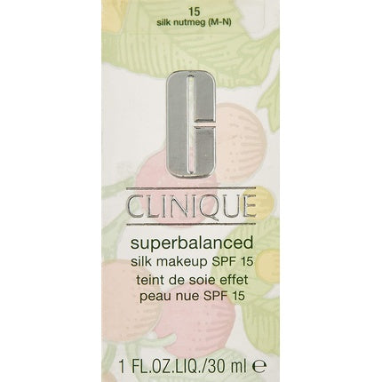 Clinique Superbalanced Silk Makeup Broad Spectrum SPF15 Foundation 15 Silk Nutmeg 1 Fl Oz