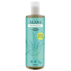 Aloe Vera and Avocado Body Wash 500ml, Alana