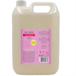 Pink Rose & Vanilla Natural Shampoo 5L, Alana