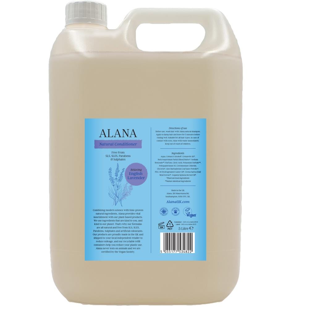 English Lavender Natural Conditioner 5L, Alana