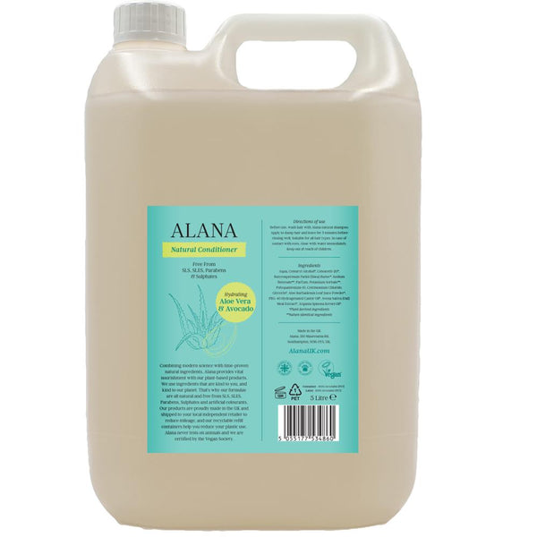 Aloe Vera & Avocado Natural Conditioner 5L, Alana