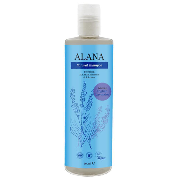 English Lavender Natural Shampoo 500ml, Alana