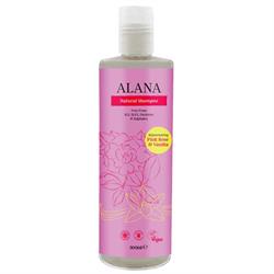 Pink Rose & Vanilla Natural Shampoo 500ml, Alana