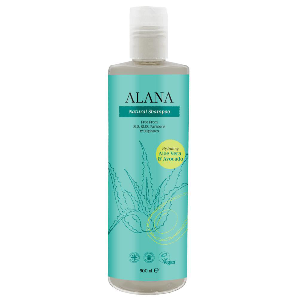 Aloe Vera and Avocado Shampoo 500ml, Alana