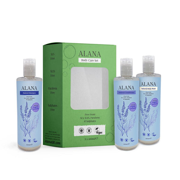 English Lavender Body Care Set (3x400ml), Alana