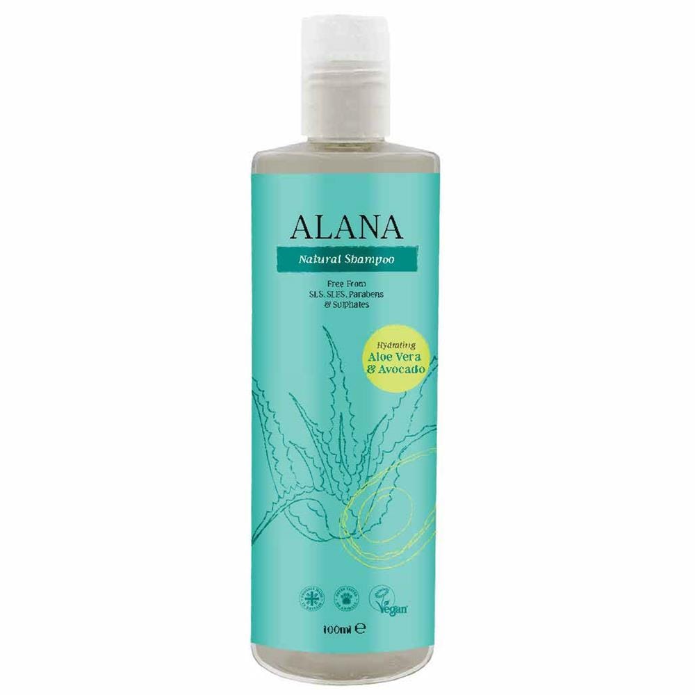 Aloe Vera and Avocado Shampoo 100ml Convenience/Travel Bottle, Alana