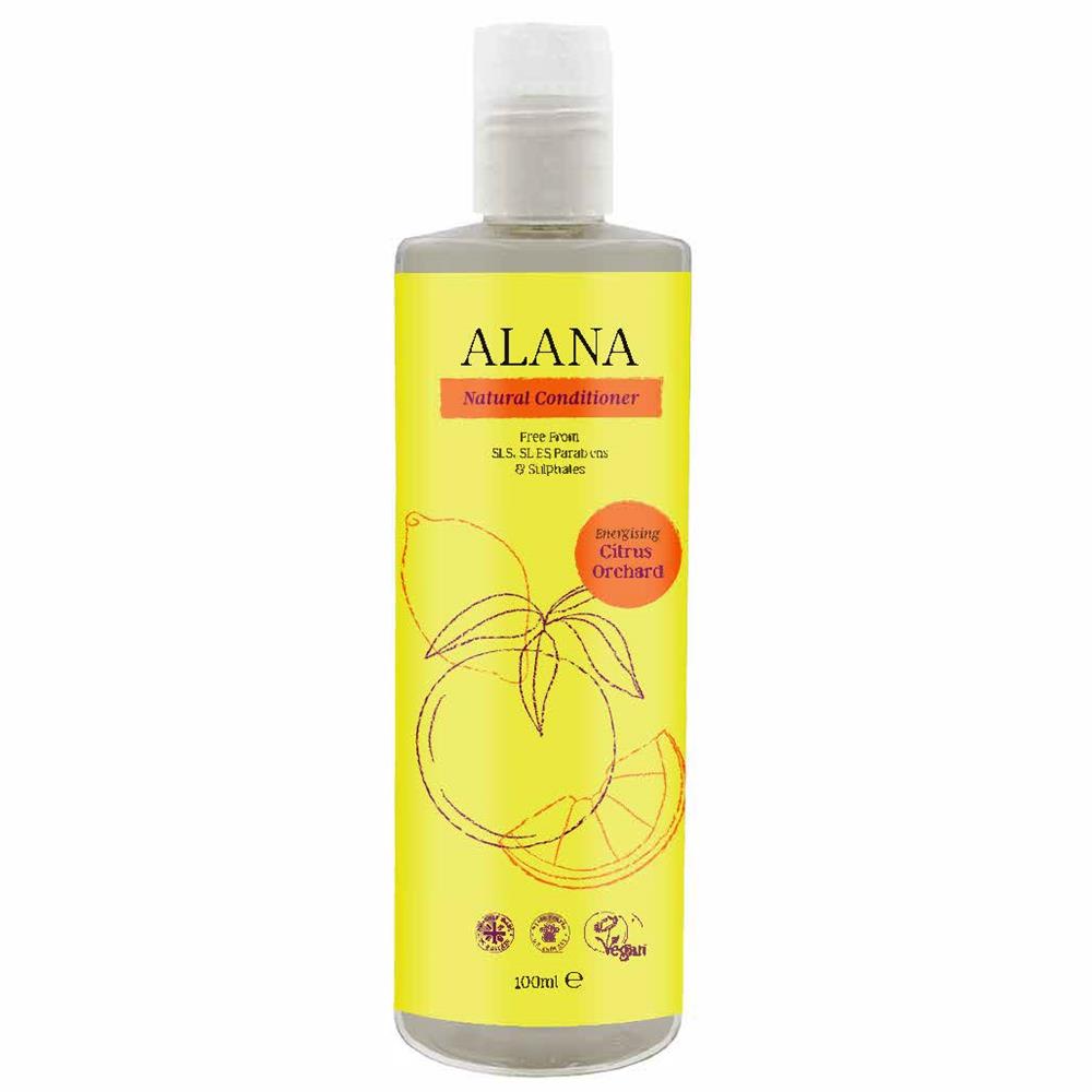 Citrus Natural Conditioner 100ml Convenience/Travel Bottle, Alana