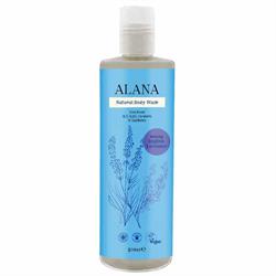 Lavender Natural Body Wash 100ml Convenience/Travel Bottle, Alana