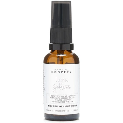 Luna Night Serum by Made by Coopers Best Overnight Elixir for Ageless Glow 30ml