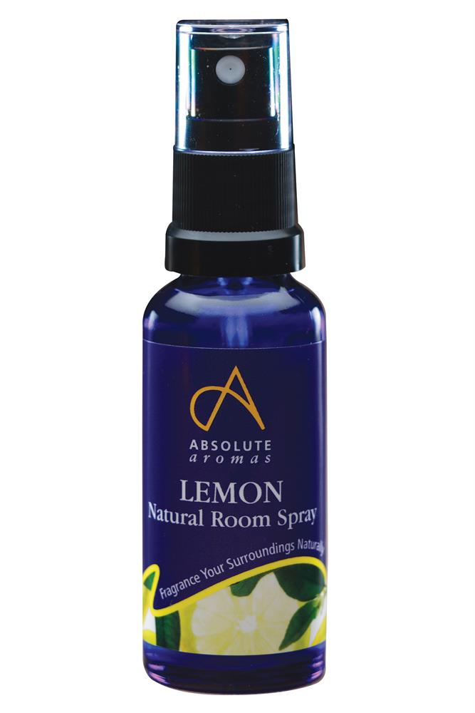 Lemon Natural Room Spray 30ml, Absolute Aromas