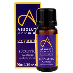 Organic Eucalyptus Globulus Oil 10ml, Absolute Aromas