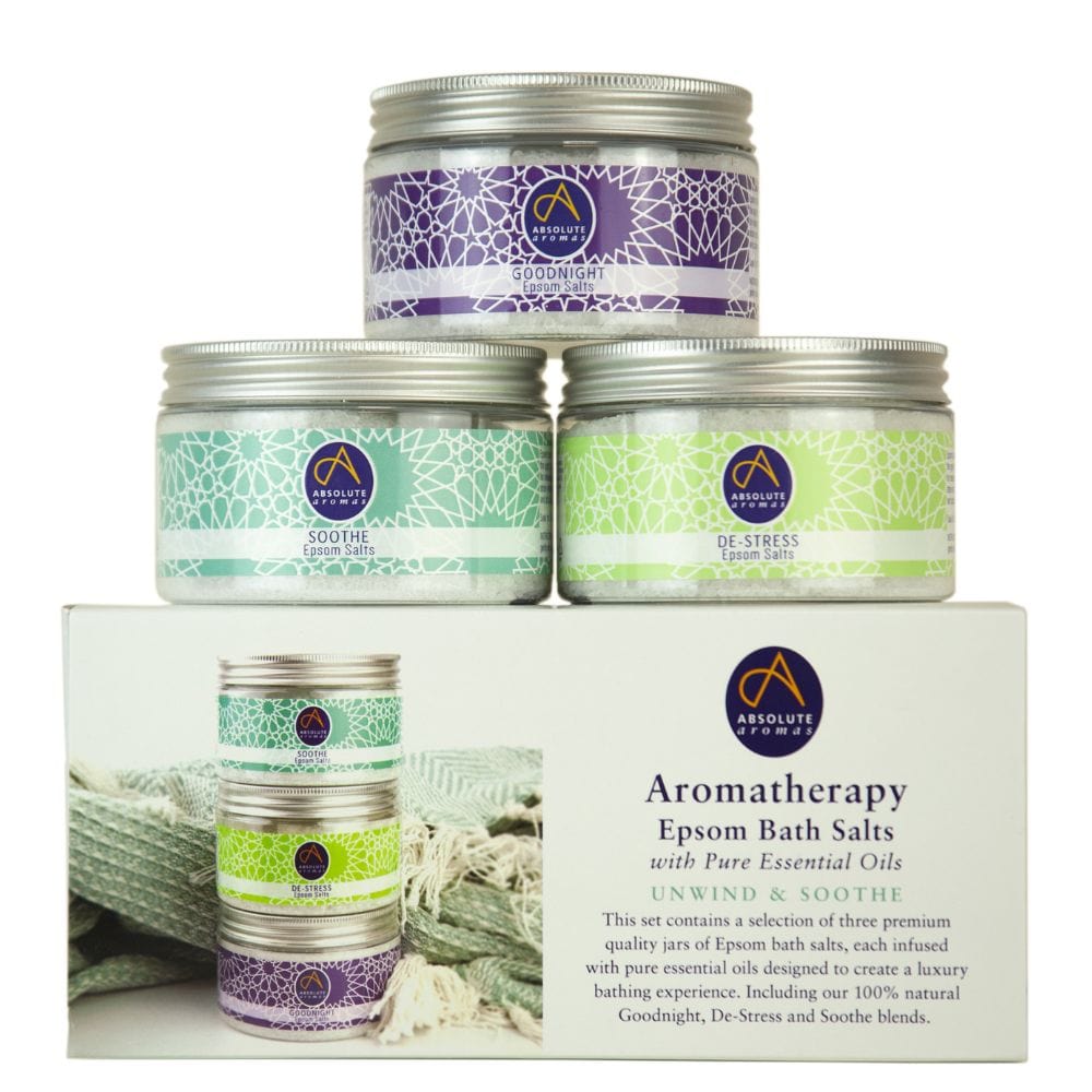 Epsom Salt Set Unwinding 300g x 3, Absolute Aromas