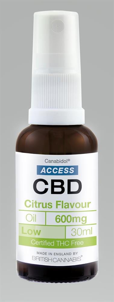 Access CBD Oil Citrus 600mg, Access CBD