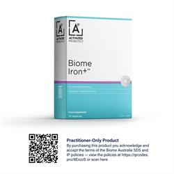 Biome Iron+ 30 Capsules, Activated Probiotics