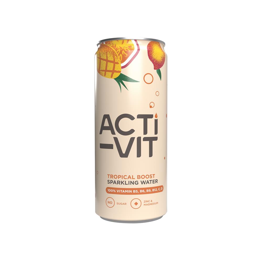 Tropical Acti-vit 330ml, ACTIPH Water