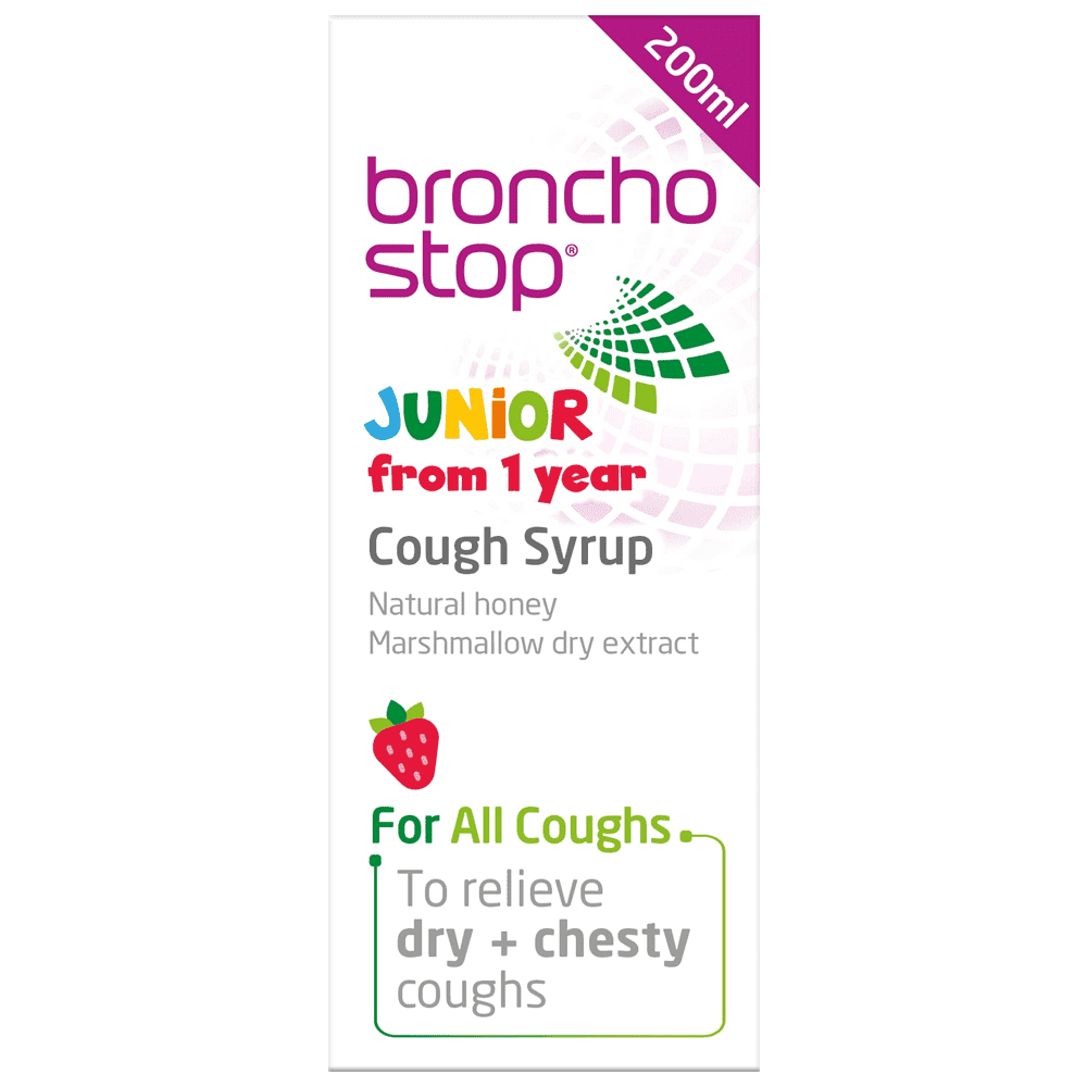 Bronchostop Junior Cough Syrup 200ml - welzo