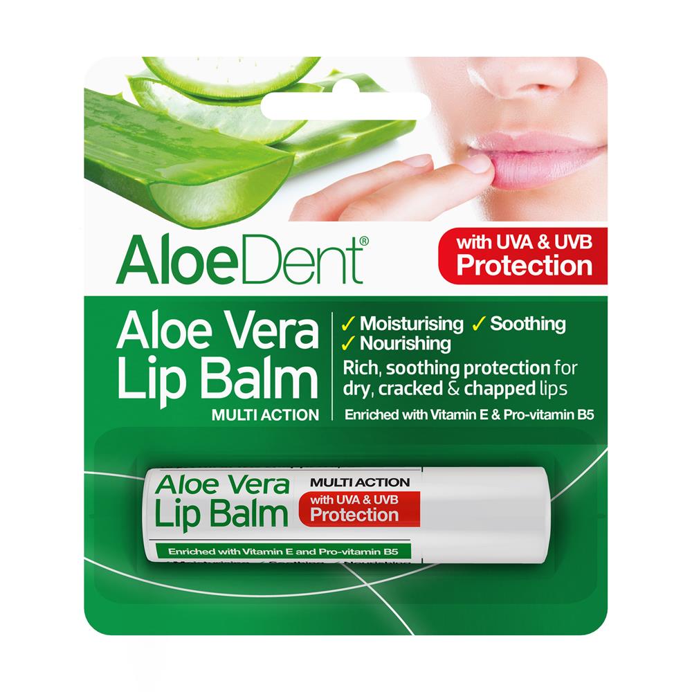 Aloe Vera Lip Balm, Aloe Dent