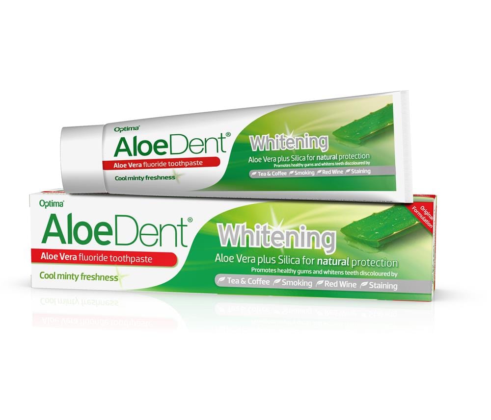 FLUORIDE Whitening Toothpaste - Peppermint 100ml, Aloe Dent