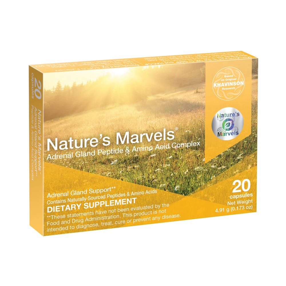 Nature's Marvels Adrenal Bioregulator – 20 Capsules – image 2