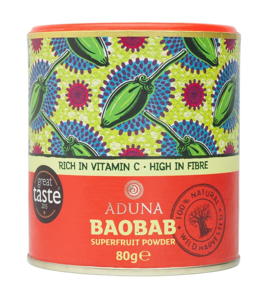 Baobab Superfruit Powder 80g, Aduna