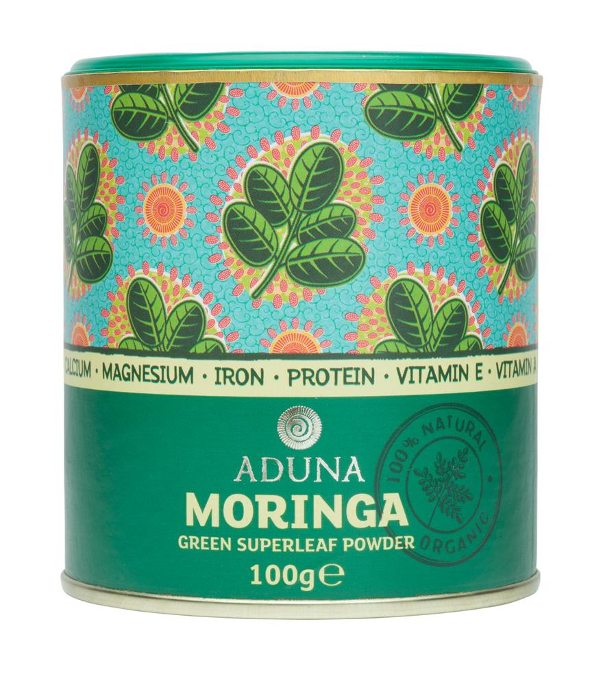 Moringa Superleaf Powder 100g, Aduna