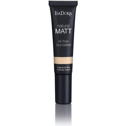 IsaDora Natural Matt Foundation 35ml 10 Matt Porcelain