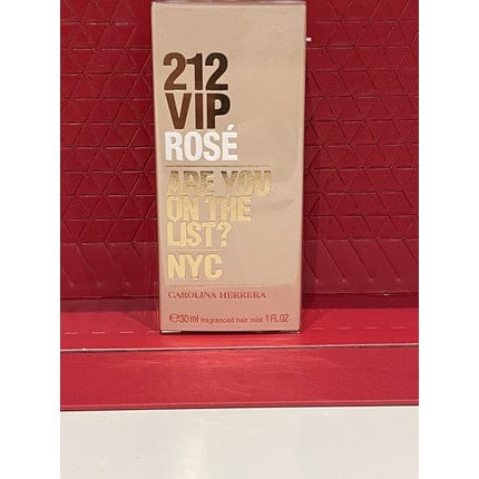 Carolina Herrera 212 VIP Rose Fragranced Hair Mist 30ml - New Boxed Sealed