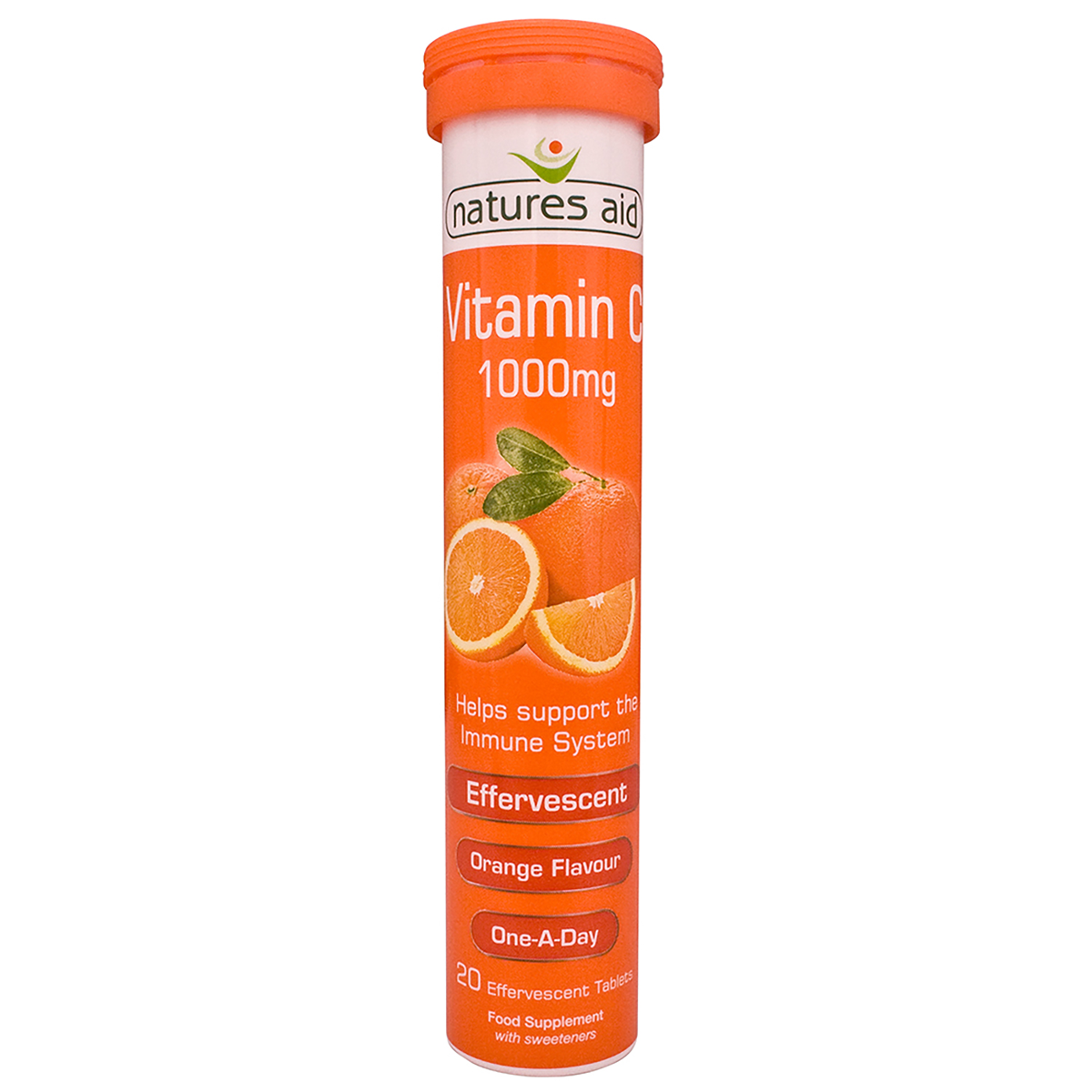 Natures Aid Vitamin C 1000mg Effervescent 20 Tabs