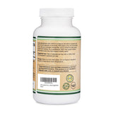 Ácido alfa -cetoglutarico de madera doble (AKG) - 180 x 500 mg de cápsulas
