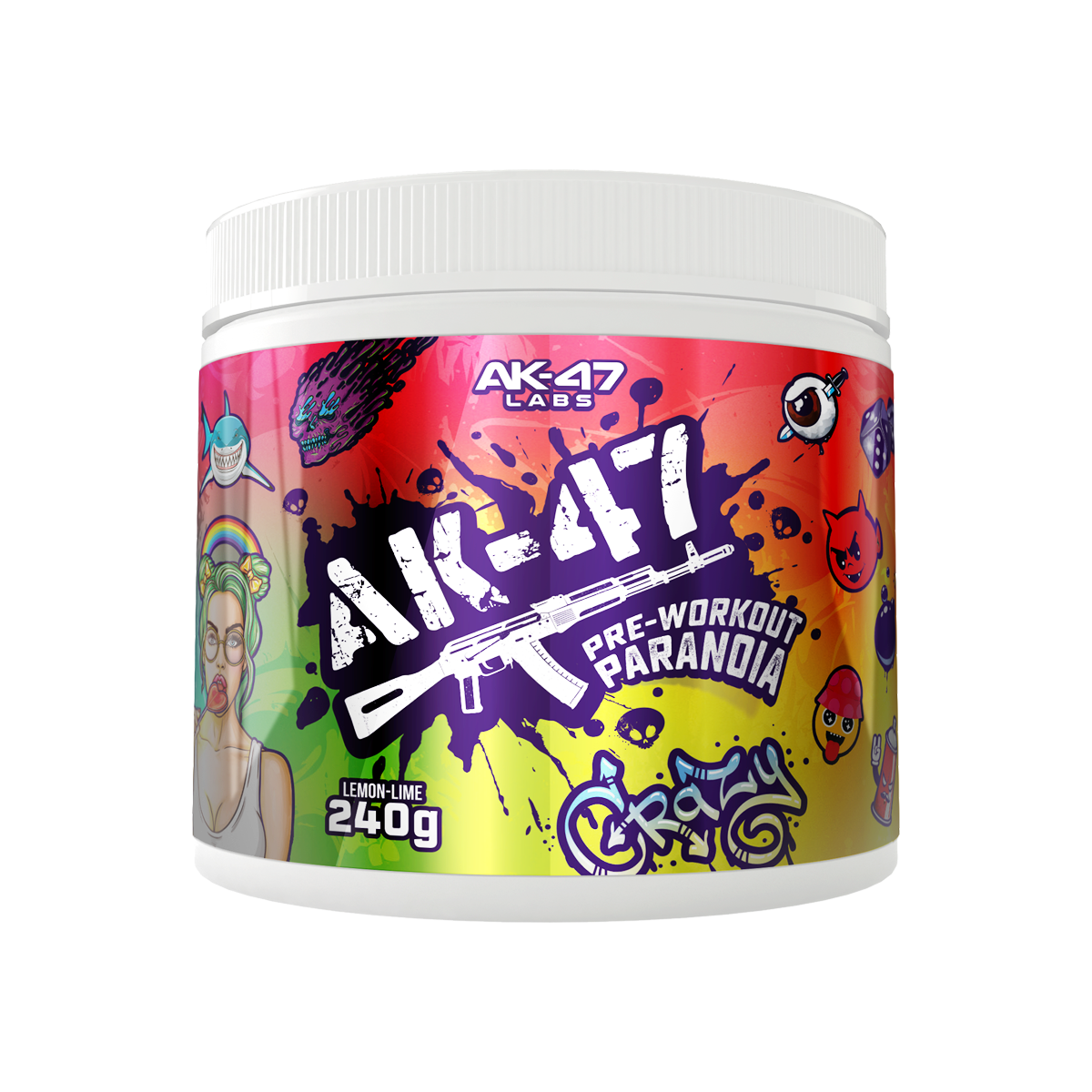 AK-47 Labs Pre-Workout 240g Lemon Lime