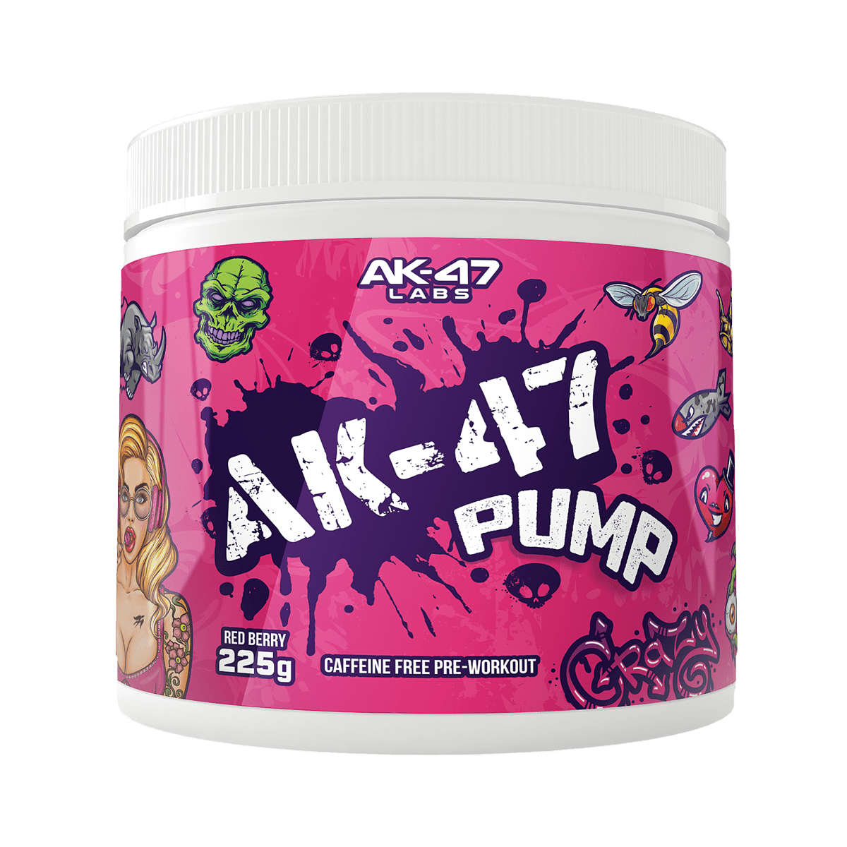 AK-47 Labs Pump 225g Red Berry