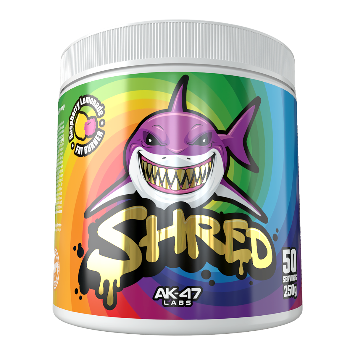 AK-47 Labs Shred Fatburner 250g Raspberry Lemonade