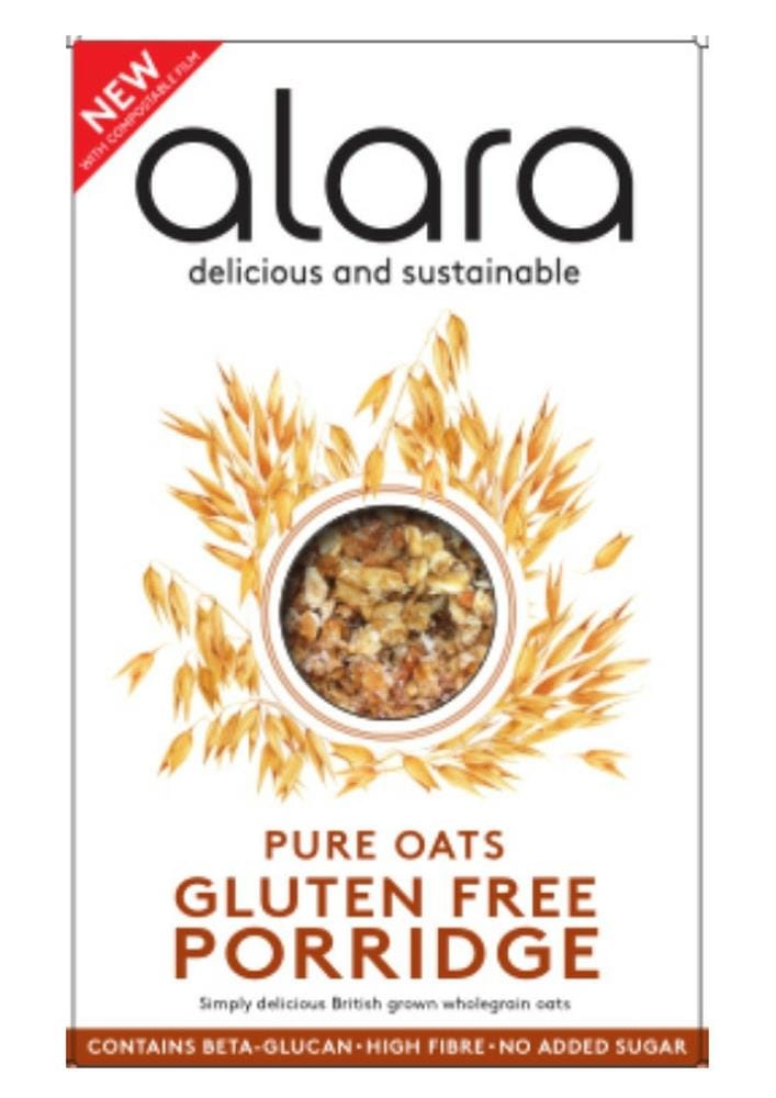 Pure Oats Porridge GF 500g, Alara