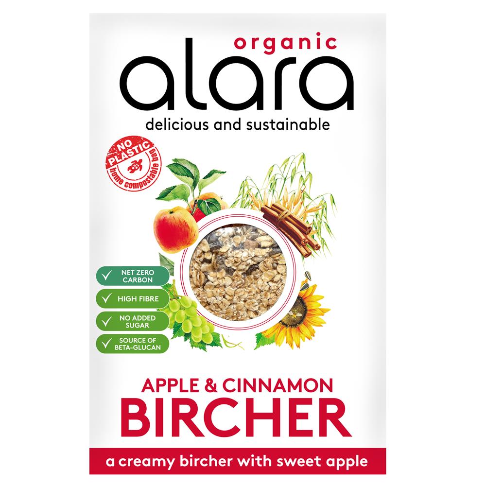 Bircher Apple and Cinnamon Organic 650g, Alara