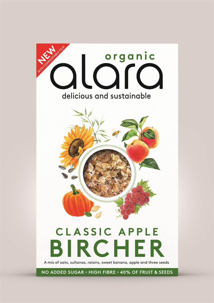 Classic Apple Bircher Organic 450g, Alara