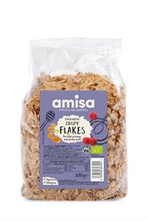 Organic Crispy Toasted Spelt Flakes with Honey 250g, Amisa