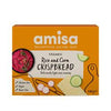 Organic Corn & Rice Crispbread 120g, Amisa