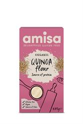 Amisa Organic Quinoa Flour GF 375g, Amisa