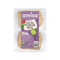 Classic Italian Style Gluten Free Bread Rolls 220g, Amisa