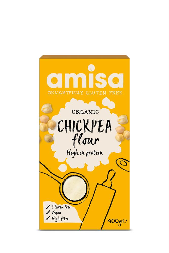 Chick Pea Flour Gluten Free Organic 400g, Amisa