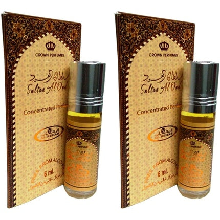 Al-Rehab Sultan Al Oud Musk Fragrance 6ml 100% Oil