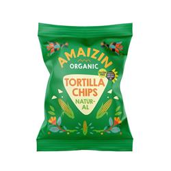 Natural Corn Chips- Snack- Organic- 75g Bag, Amaizin