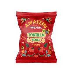 Corn Rolls Tomato - Organic -100g Bag, Amaizin