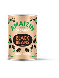 Organic Black Beans 400g, Amaizin