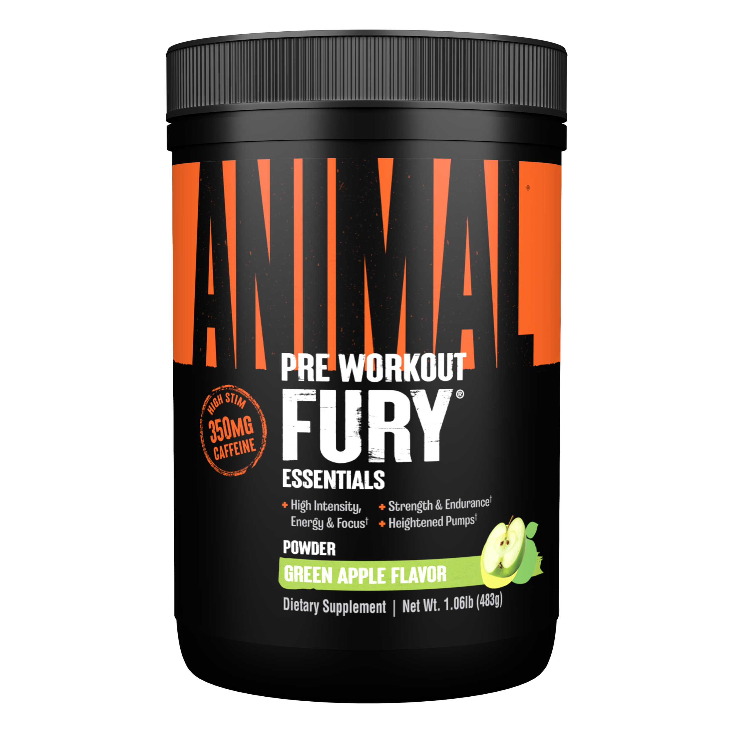 Animal Fury 507g Green Apple