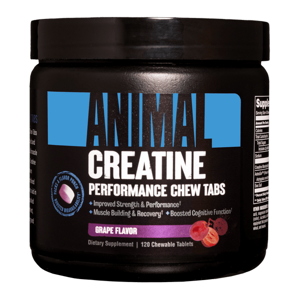 Animal Creatine Chews 120 Tabs Grape