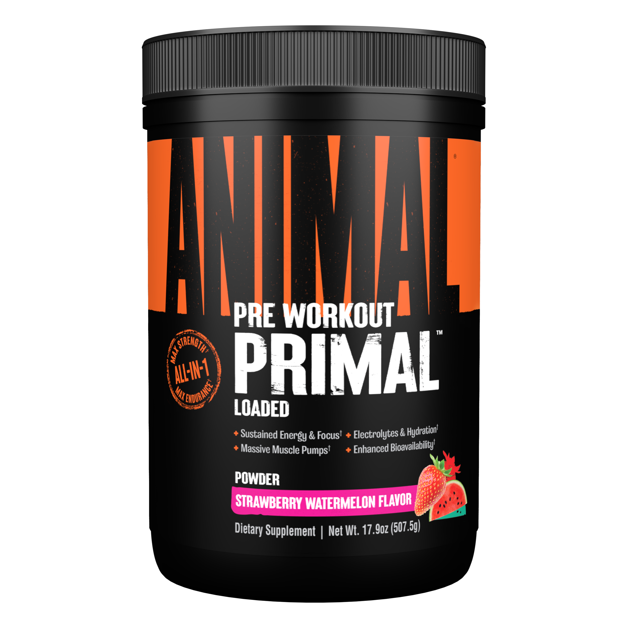 Animal Primal 507.5g Strawberry Watermelon